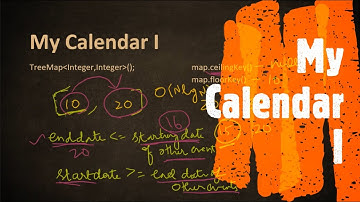 My Calendar I | LeetCode 729 | Coders Camp