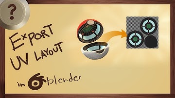 Export UV Layout in Blender