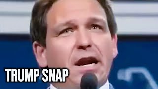 DeSantis SWEATS Trump Attack On Fox News