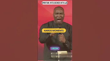 KAIROS MOMENTS BY APOSTLE JOSHUA SELMAN 