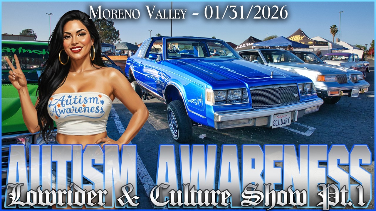 Lowriders for a Cause: Autism Awareness Day Pt. 1 💙
