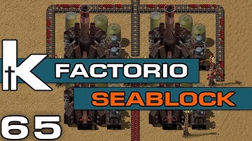 Factorio 0.17 | Sea Block Ep 65 | Ore Refineries and Processing Units