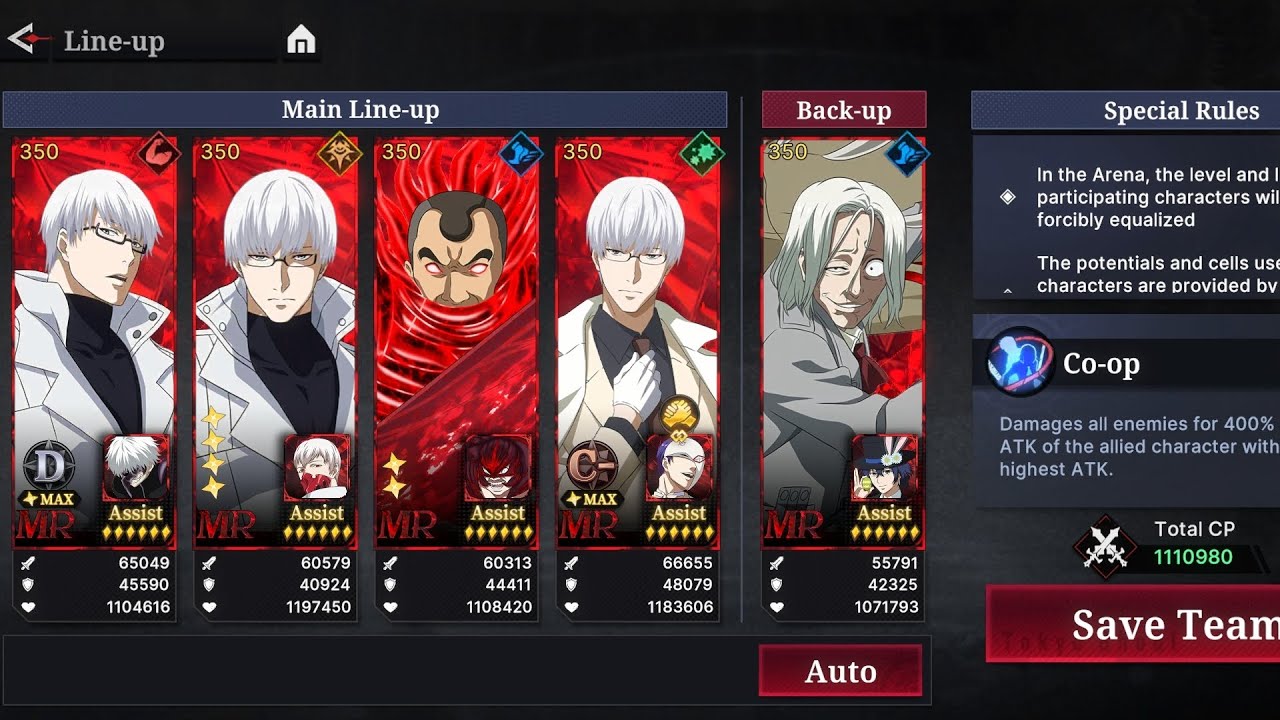 Strategic Arena with team CCG | Tokyo Ghoul: Break the Chains