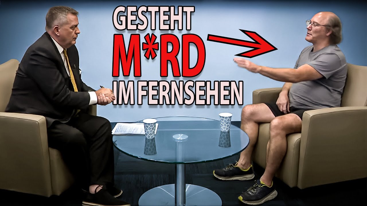 Mann gesteht Mord vor laufender Kamera und wird verhaftet