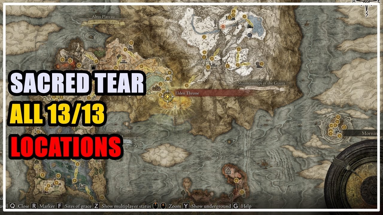 Elden Ring flask upgrade locations: Where to find Golden Seeds and Sacred  Tears in Elden Ring