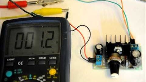 Our New LM317 DC-DC Variable Power Supply Module - A Demonstration Video