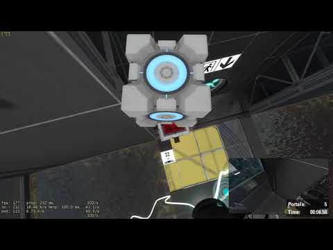 Portal 2 - Catapult Catch World Record 8.25