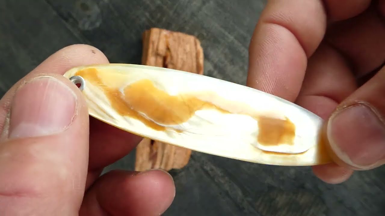 Gold Lip Perlmutt Spange / Art.Nr.GLS11