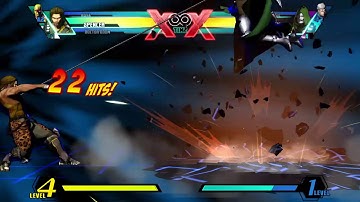 [UMVC3] Spencer mixup into combo