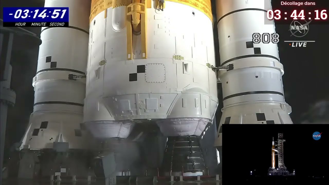 Replay: lancement SLS/Orion Artemis 1 vers la Lune (REPORT)