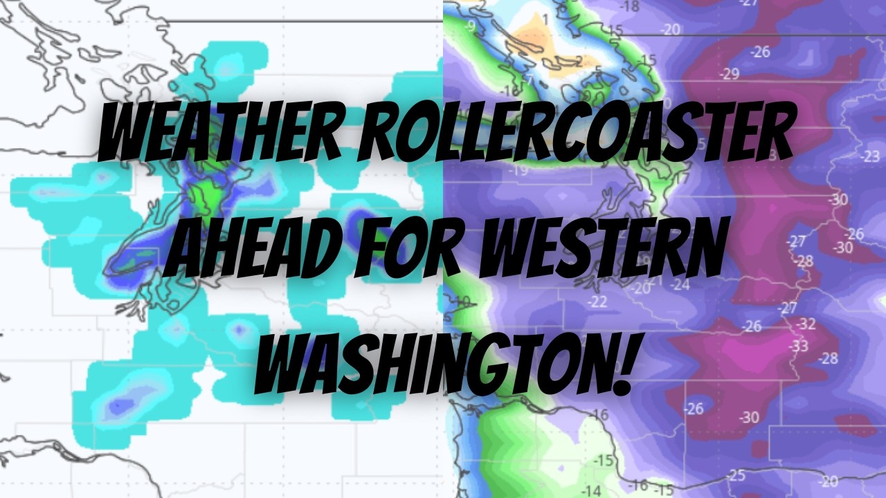 Weather Rollercoaster Ahead for Western Washington - YouTube