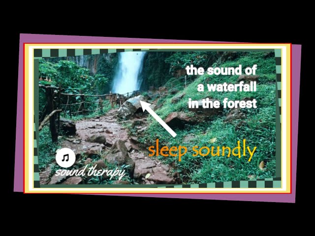 sleep well with the roar of the SiKULiKAP waterfall class=