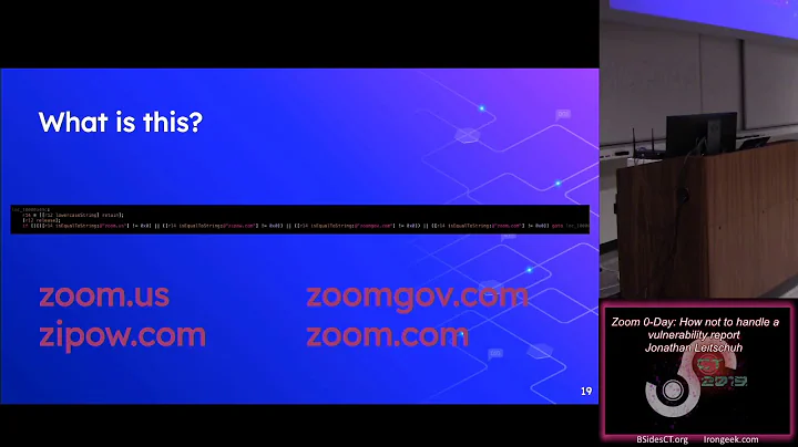Zoom 0-Day: How not to handle a vuln report - Jona...