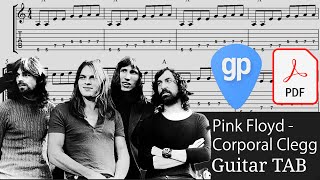 Pink Floyd - Corporal Clegg - A Saucerful Of Secrets (1968) Guitar Tabs [TABS]