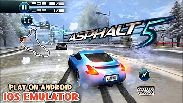 Asphalt 5 HD IOS VERSION Gameplay on Android - touchHLE IOS Emulator