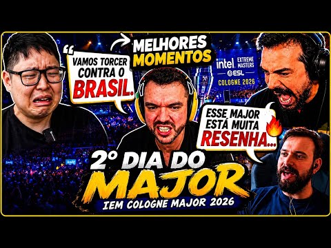 TODA RESENHA DO 2º DIA DO IEM COLOGNE MAJOR 2026 🔥 | GAULES, BT, LIMINHA
