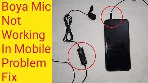 Boya Mic Not Working In Android Mobile Problem Solved | How To Use Boya Mic In Mobile Video