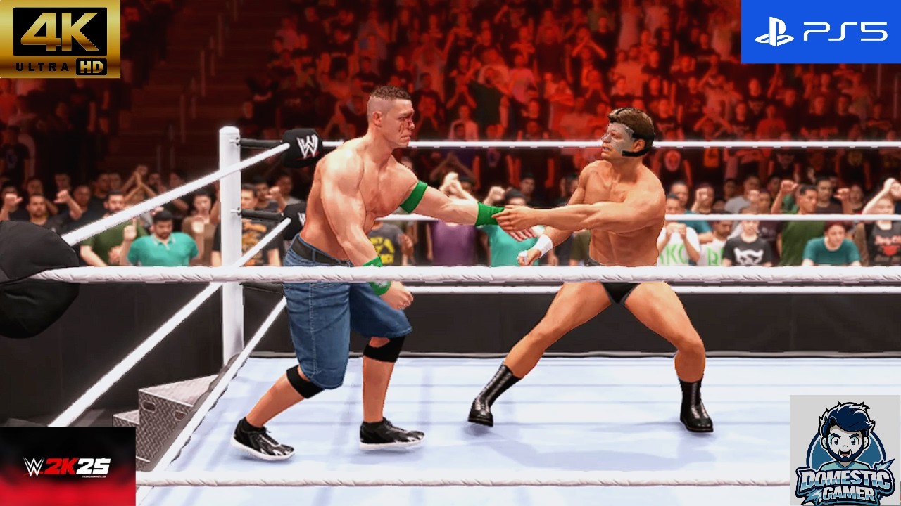 🔥 Epic Fight Cody Rhodes vs John Cena ’12 WWE 2K25 Full Match 🎭🚨