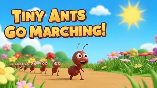 Tiny Ants Go Marching | Fun Lalafun Nursery Rhymes &amp; Kids Songs 🐜🎵