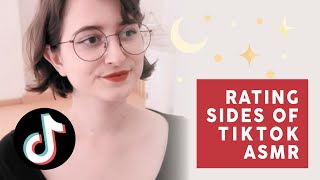 ranking sides of tiktok ASMR