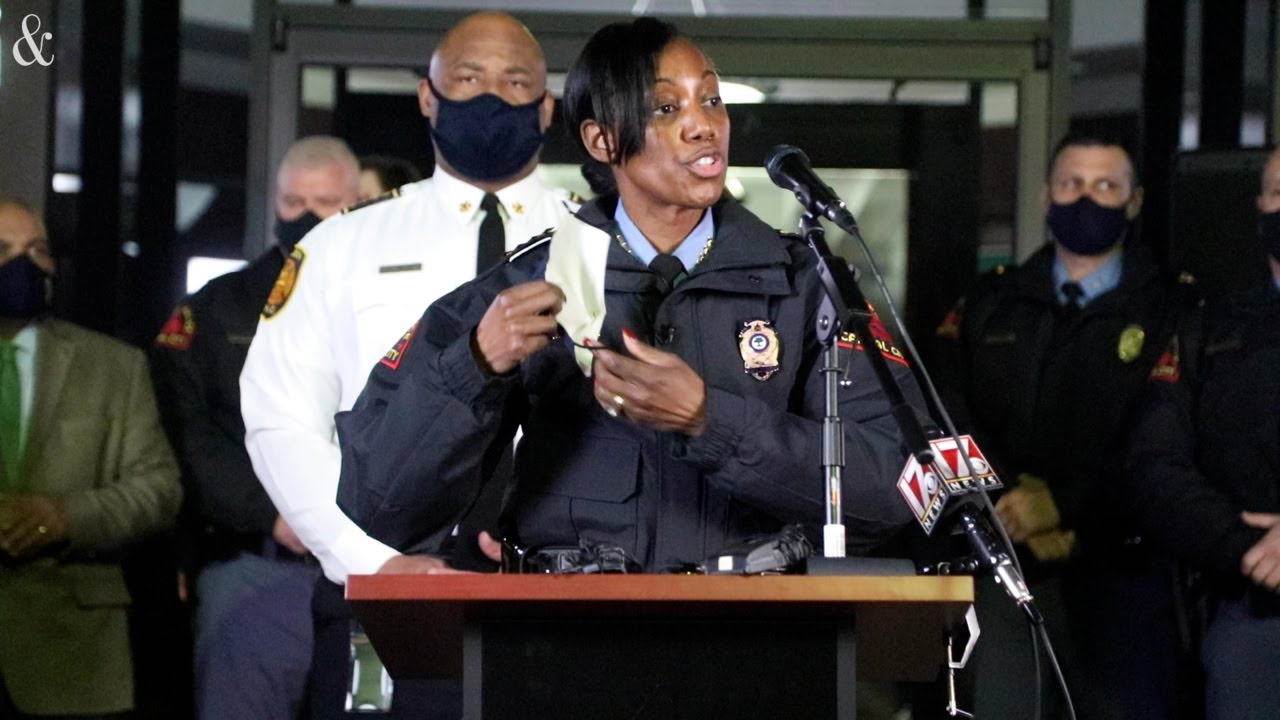 Raleigh police chief says officer shot a man swinging knife - YouTube
