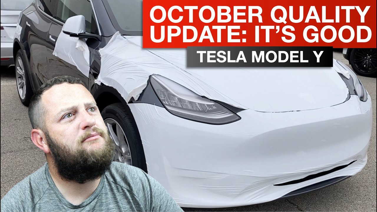 Tesla Model Y - October Quality Update, And Yes, It's Good! - YouTube