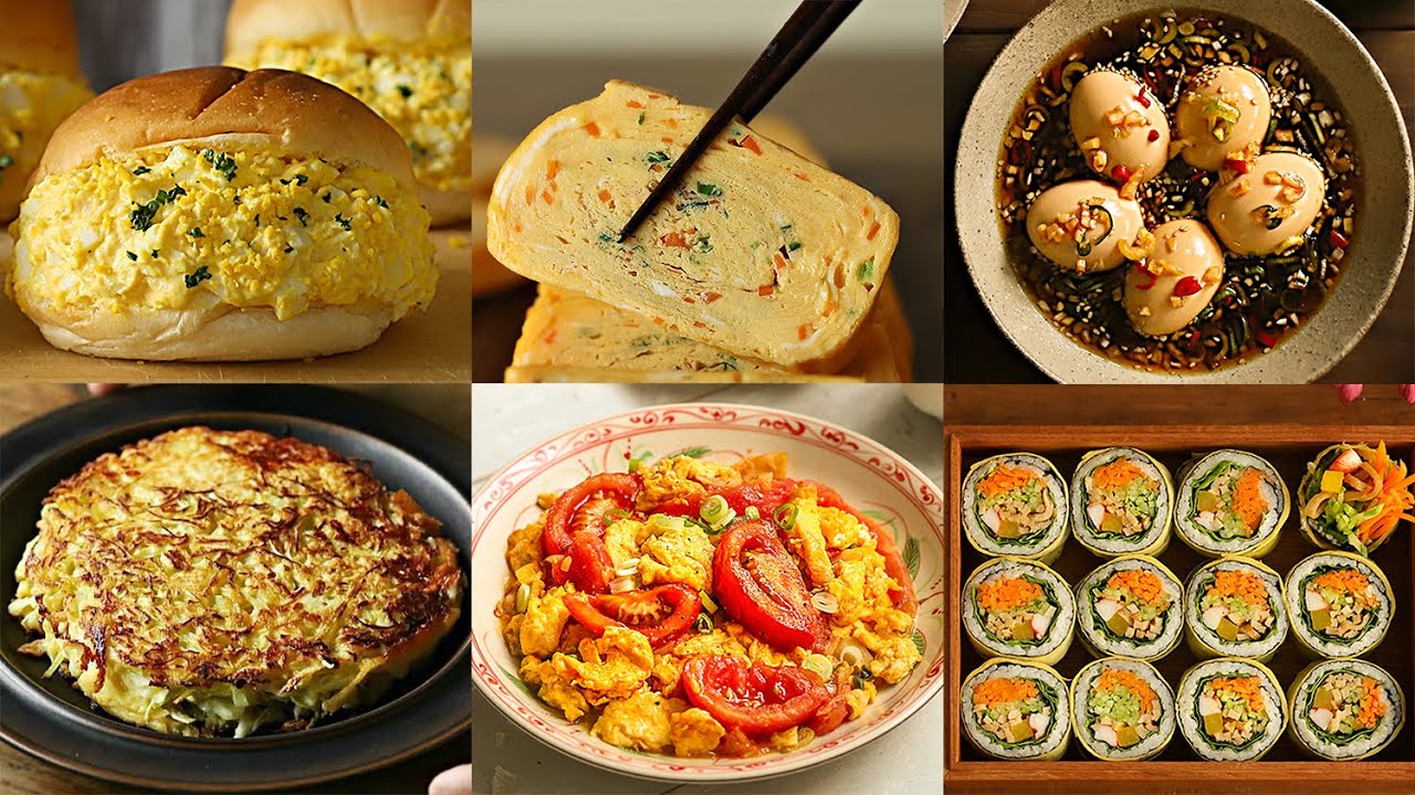 [달걀요리 11가지 몰아보기] 달걀요리, 이 영상 하나만 투자하세요!!