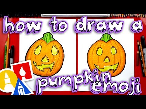 How To Draw The Pumpkin Emoji Safe Videos For Kids - roblox pumpkin emoji