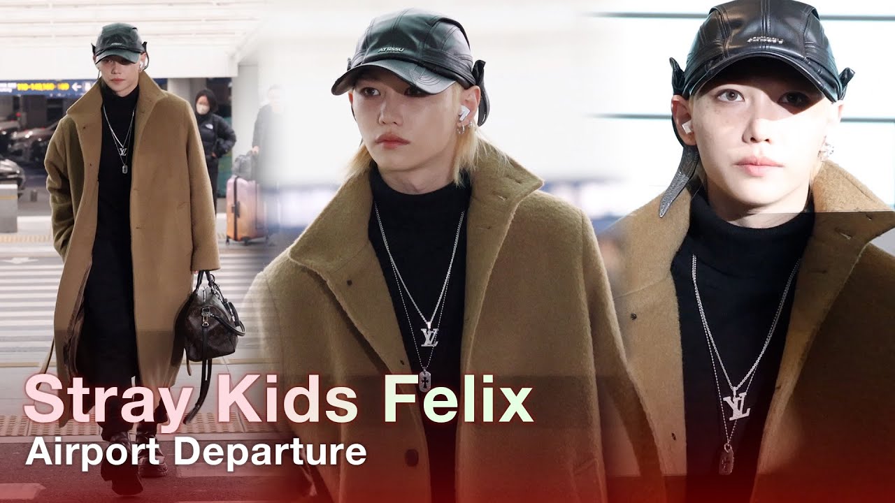 필릭스(스트레이 키즈) 인천공항 출국 | Stray Kids FELIX ICN INT Airport Departure