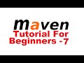 Maven Tutorial for Beginners 7 -  Transitive dependencies in Maven