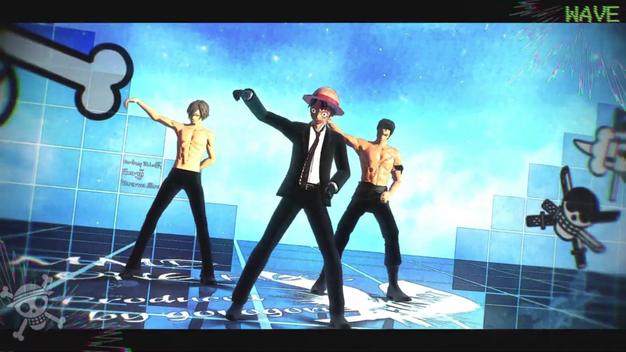 【MMDワンピ】wave