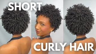 MY CURLY/ COILY HAIR ROUTINE|  easy wash day & styling for natural hair