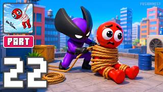 Webbi Boi 3D - Gameplay Walkthrough Part 22 - Web Sling Journey (iOS, Android)