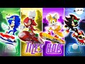  sonic prime tiles hop edm rush  sonic vs shadow vs knuckles vs tails  play together tiles hop 