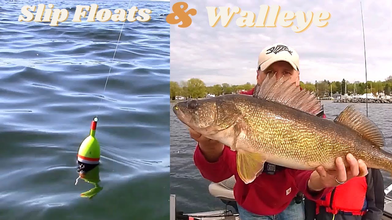 Slip BOBBER Fishing WALLEYE and PERCH (Michigan) 