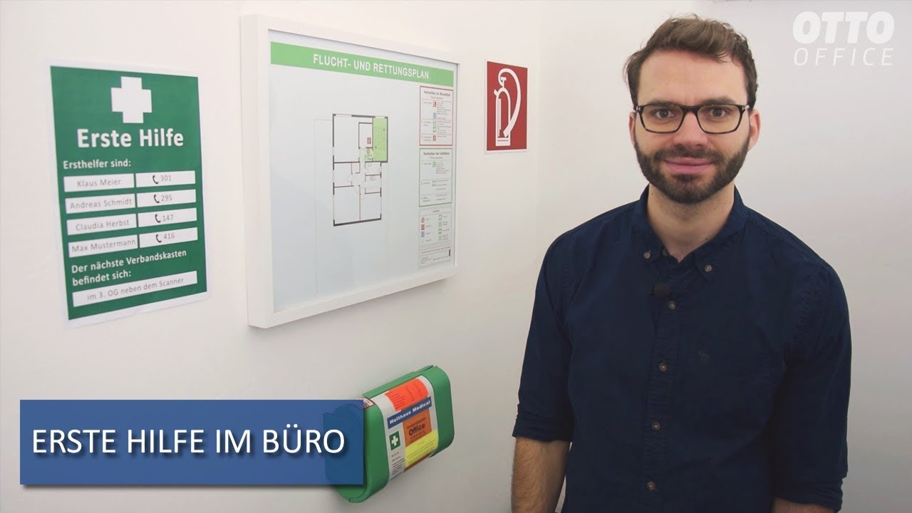New Erste Hilfe im Büro: So helft ihr einem Kollegen in Not