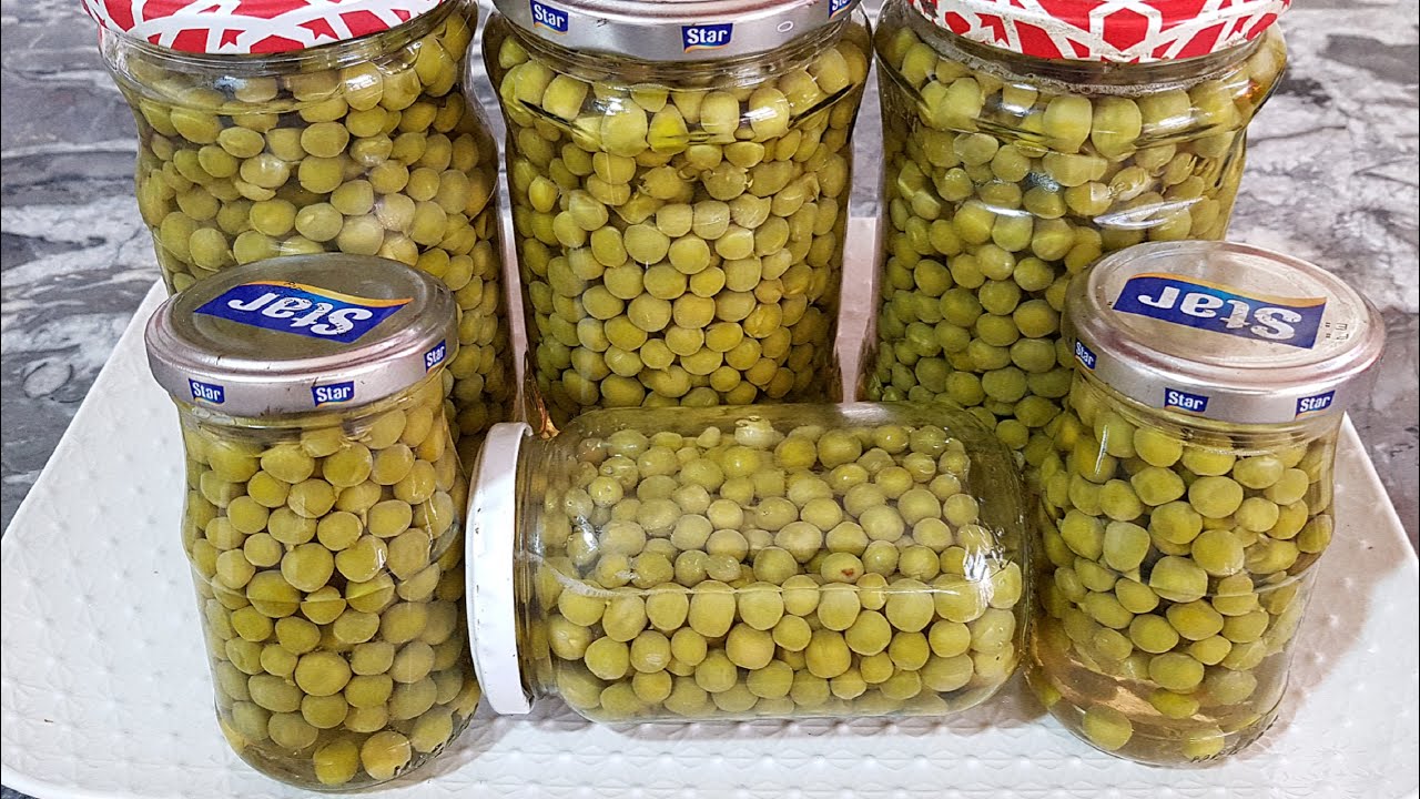 COMMENT CONGELER ET CONSERVER DE PETITS POIS - تجميد و تصبير الجلبانة (البازلاء(