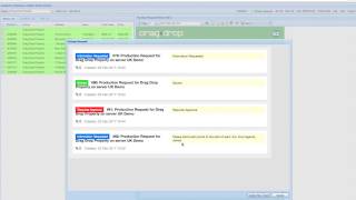 Drag Drop Change Request Tutorial 2