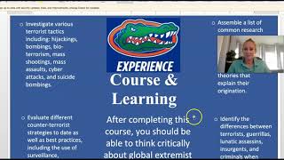 CCJ4661 EUS 4930 Terrorism Syllabus Overview Fall 2021