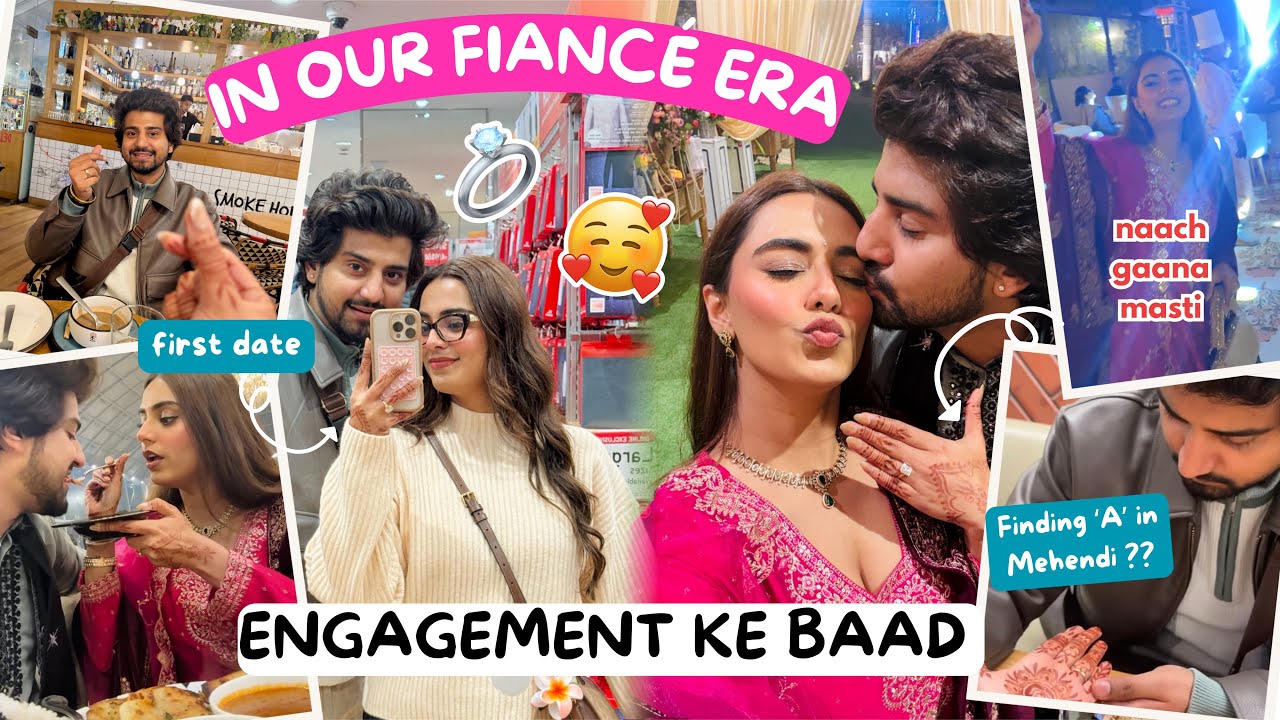 Our *First* Date As Fiancé 💍🥰 | Attending A Desi Function After Our Engagement✨