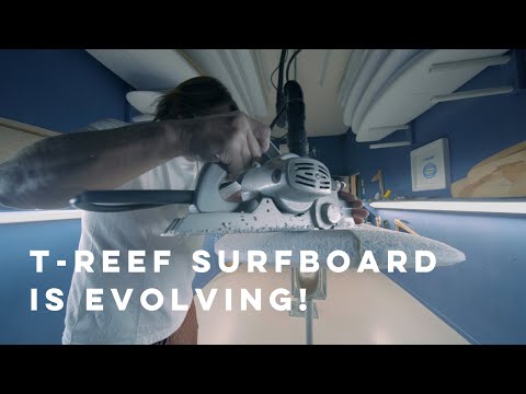 Hand Shape Surfboard Made in Japan / Introduction of T-REEF - YouTube