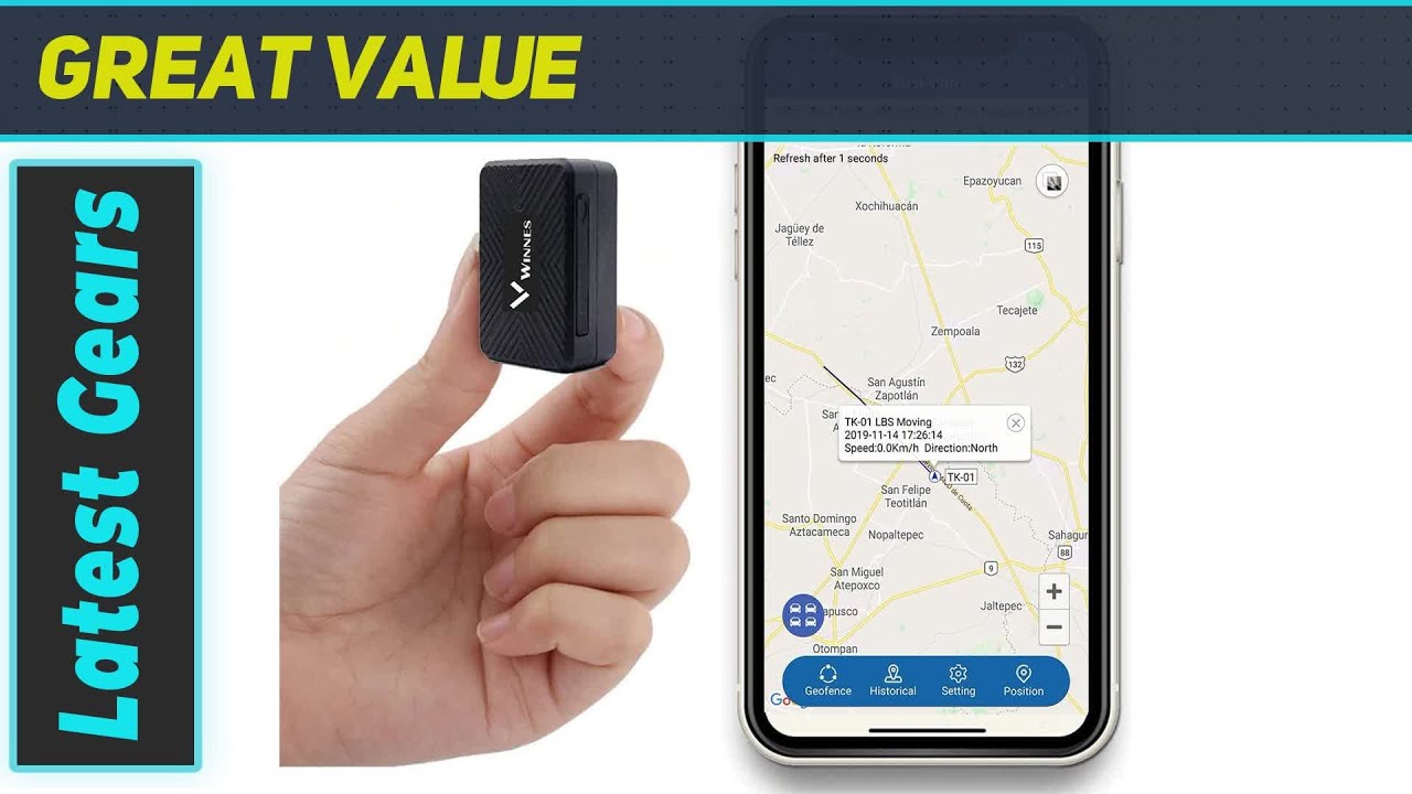 Zeerkeer GPS Tracker 4G Tempo Reale per Auto/Moto/Veicolo, Impermeabile, Magnetico, 10000mAh, App Gratuita, Percorso Storico