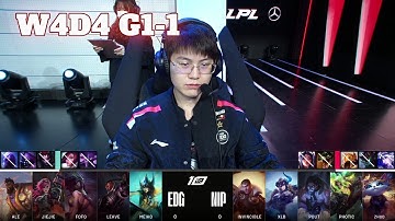 EDG vs NIP - Game 1 | Week 4 Day 4 LPL Spring 2023 | Edward Gaming vs Ninjas in Pyjamas G1