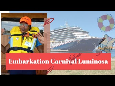 Embarkation Carnival Luminosa 15 Dec Brisbane @julescruisecompanion Video Thumbnail