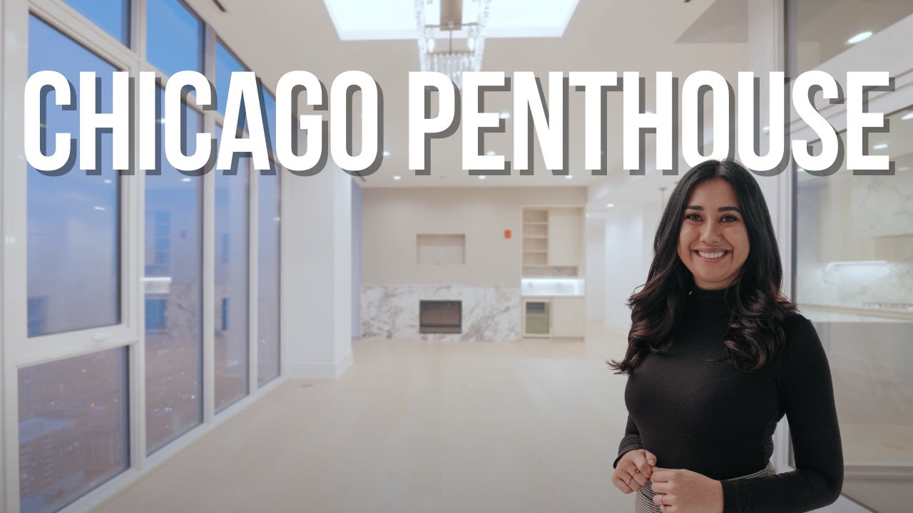ЧИКАГО, трехспальный роскошный пентхаус в Ривер-Норт