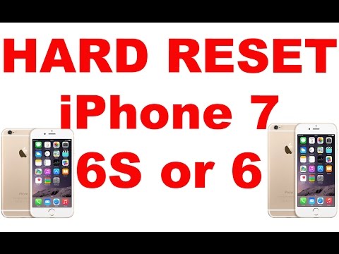 Reset iphone 7