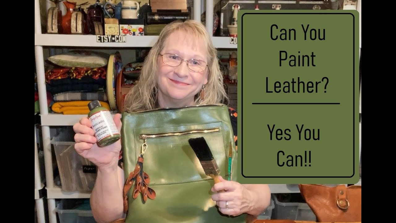 I tried Angelus Leather Paint - DIY How To 