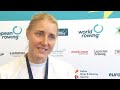 2019 ERCH Women's Single Sculls - Post Race Interview with Sanita Puspure