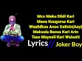 Joker lyrics heeshindi2022jokerboylyrics