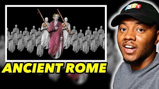AMERICAN REACTS To Ancient Rome in 20 minutes